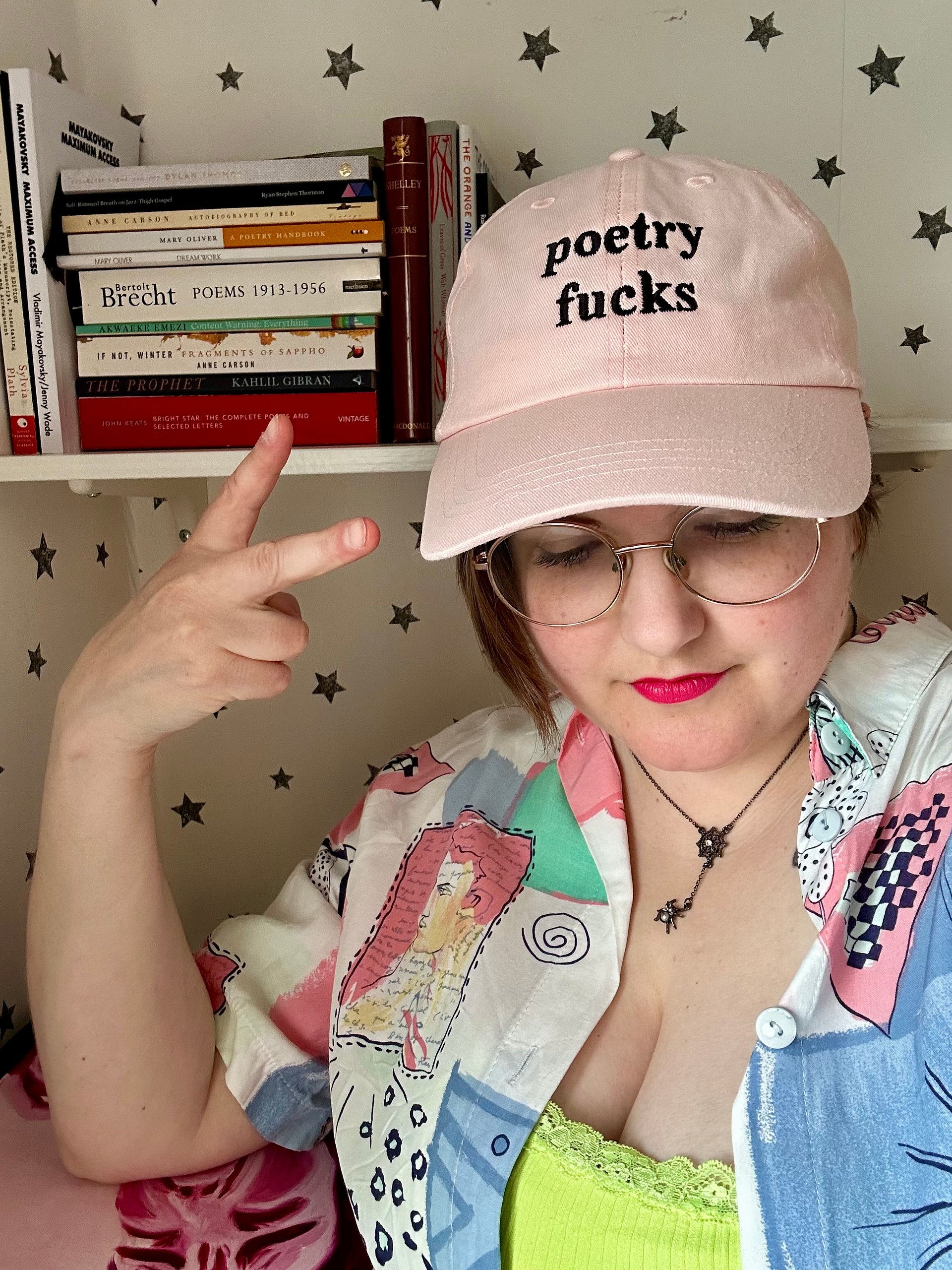 poetry fucks dad cap product image (1)