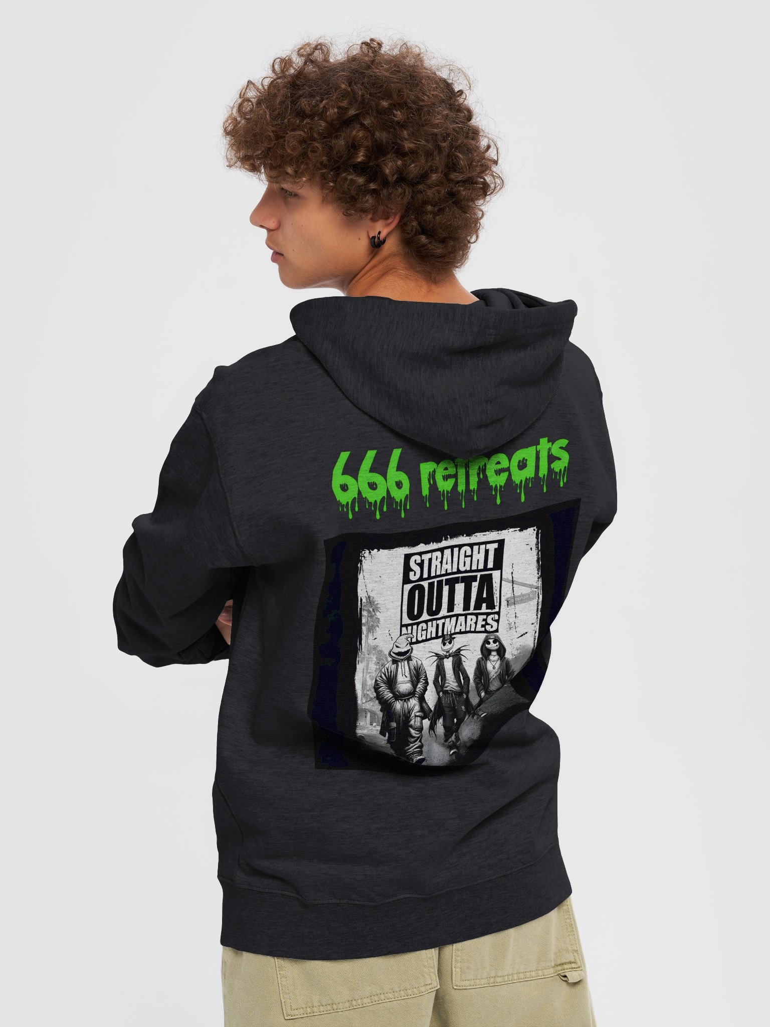 Pumpkin Headed Playful Zip-Up Hoodie product image (6)