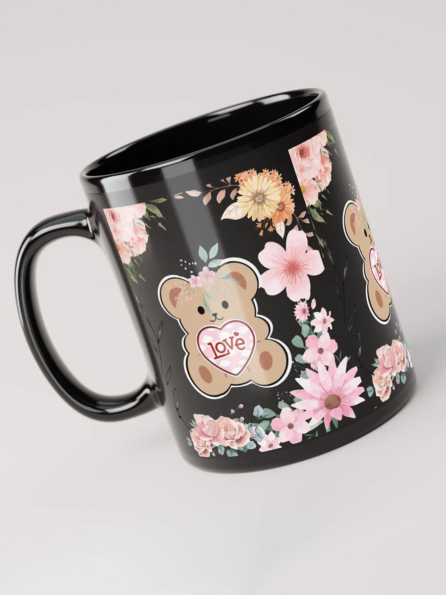 Love Bears Black Glossy Mug product image (3)
