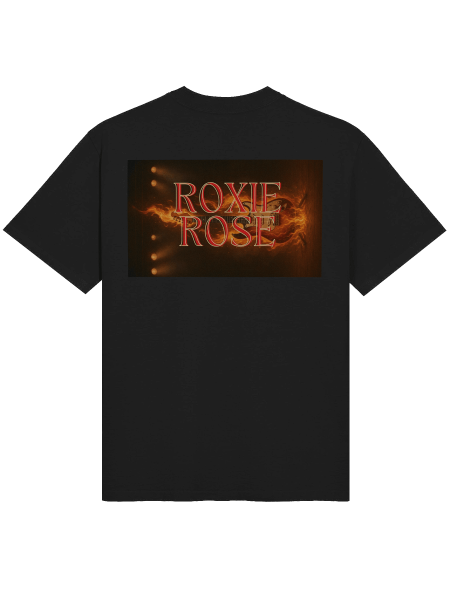 Roxie Rose Flaming Rockstar Oversized Tee product image (4)