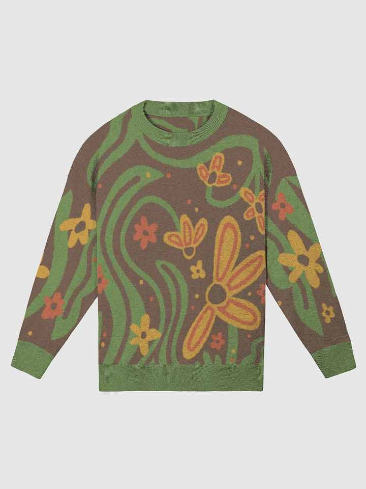 Earth Wildflower Knitted Sweater product image (1)
