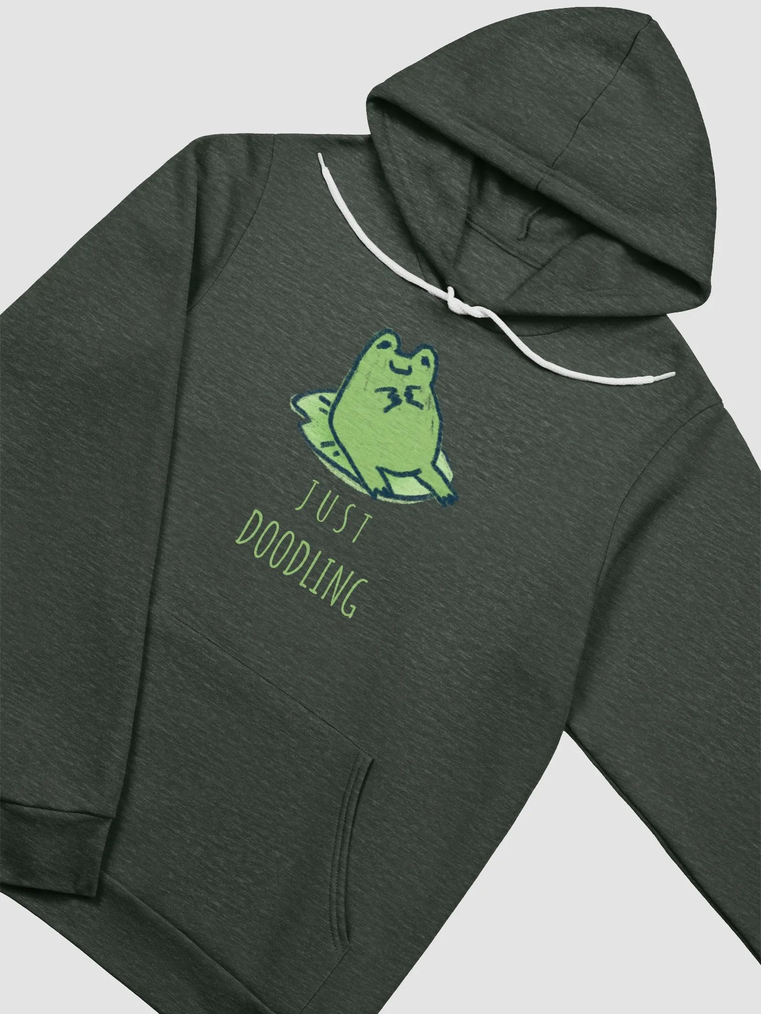 Doodle frog hoodie product image (3)