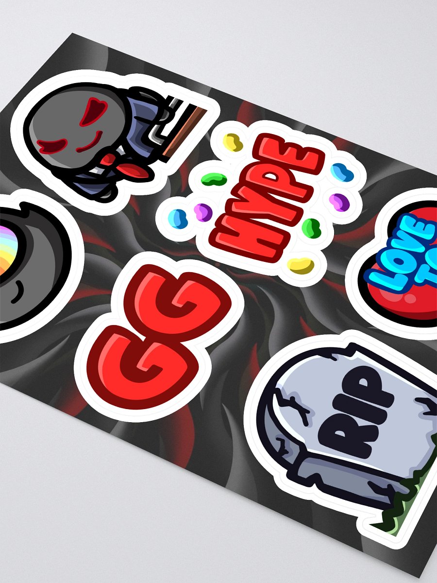 Emote Sticker Sheet 9 product image (4)