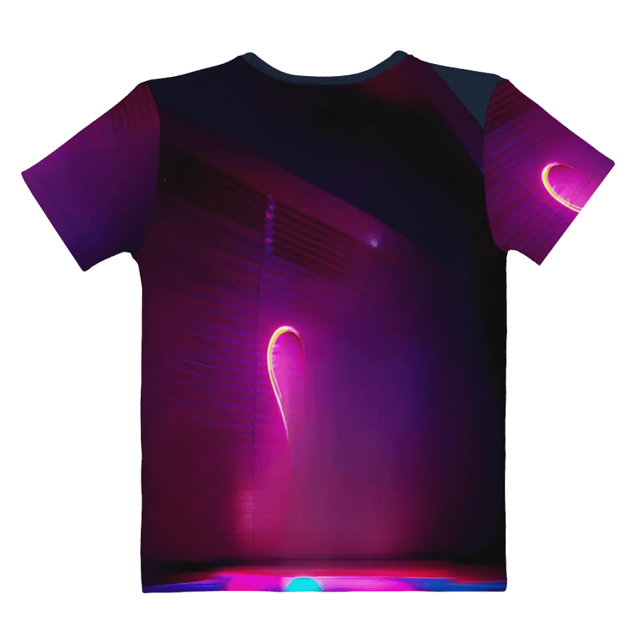 Neon Guitar All Over Print T-shirt product image (9)