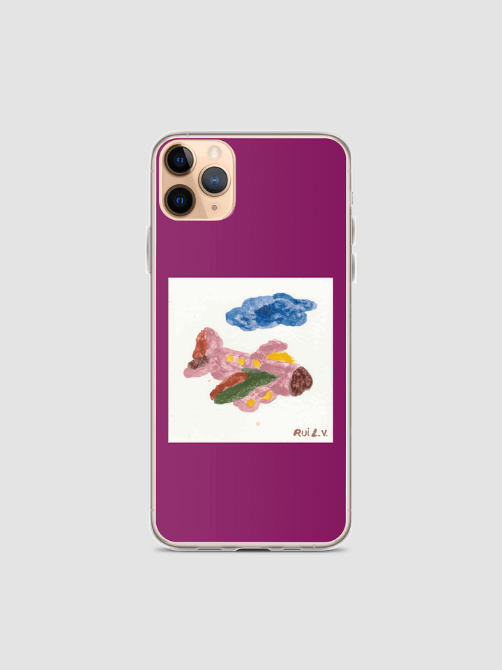 Kid Airplane (iPhone Clear Case) product image (1)