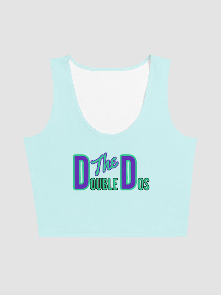 [thedoubledos] All-Over Print Crop Top product image (1)