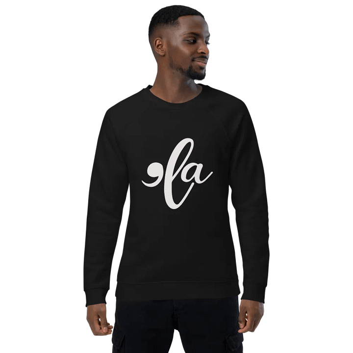 Luminous 'Kamala Harris 2024' Organic Sweatshirt product image (1)