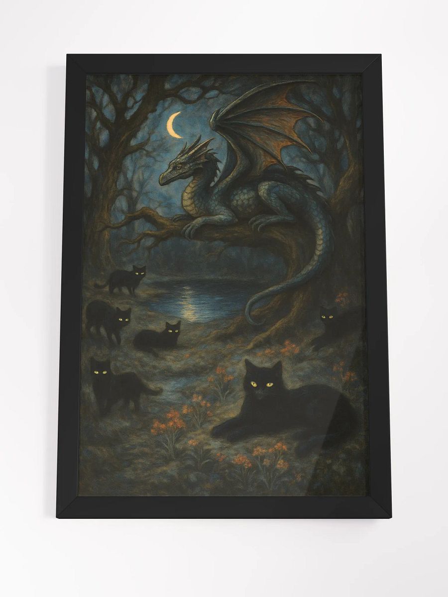 Moonlit Pact The Dragon and the Cats product image (4)