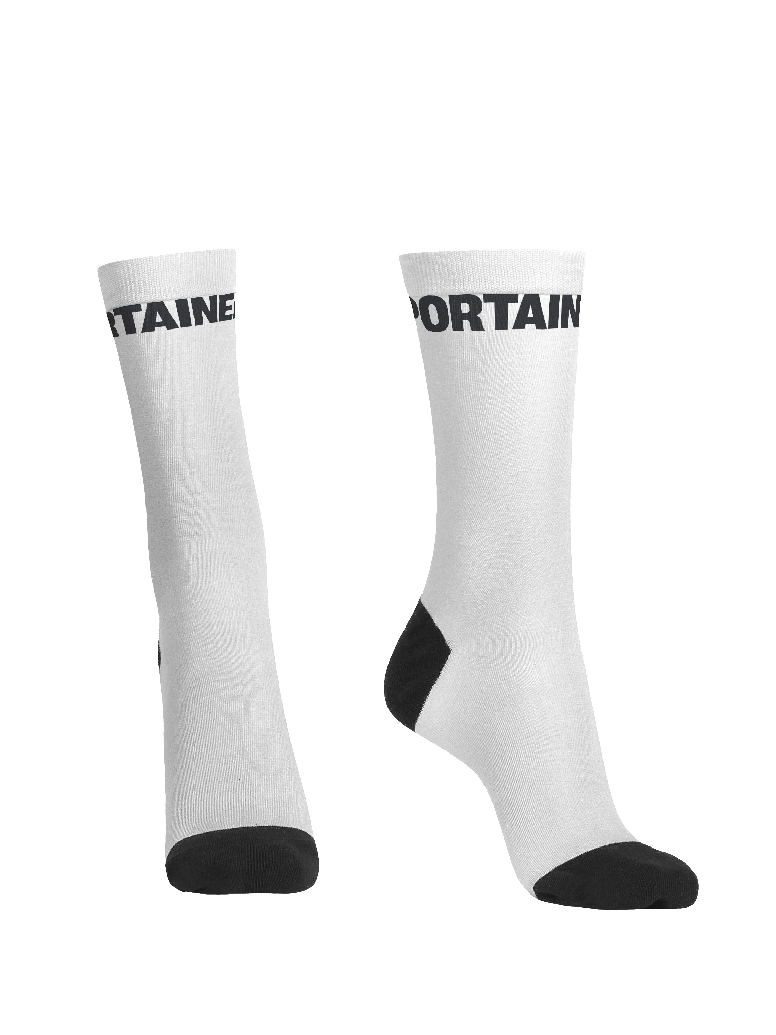 Portainer Socks - Black logo product image (2)