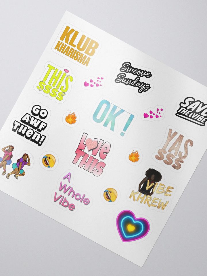 Vibe Khrew Sticker Pack product image (2)