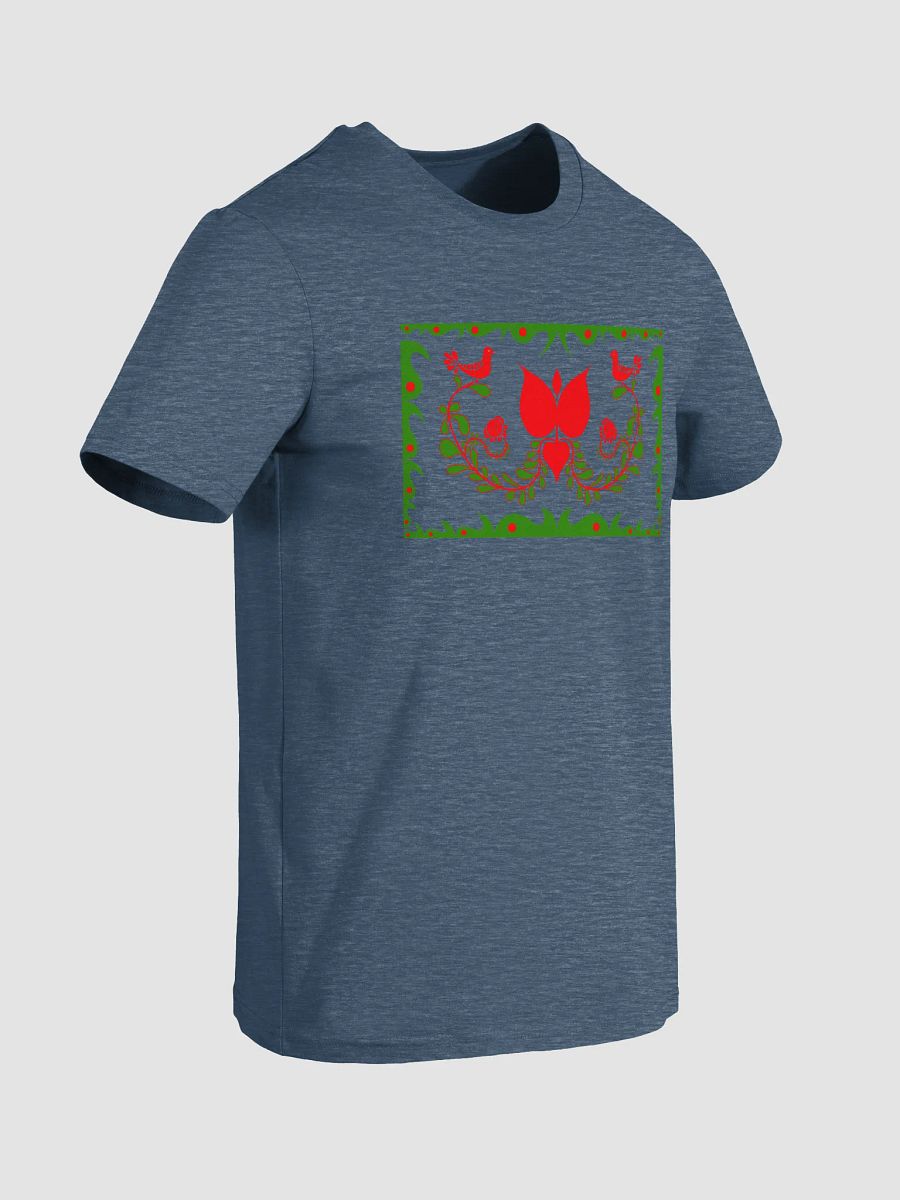 Made In Hungary Folk Art Birds Organic T-Shirt product image (3)