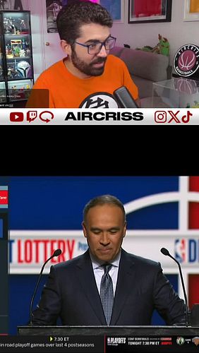 La locura de la lotería del draft de la NBA 2025 en su máximo esplendor 🤣🤣
Ha sido una barbaridad vivir esto en directo junto...