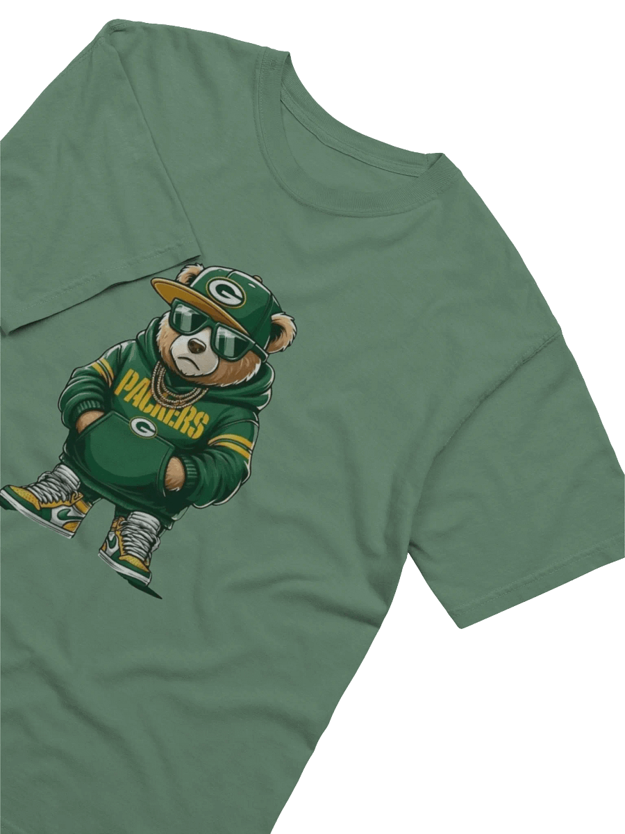 Sporty Bear Packers Hoodie T-Shirt product image (10)