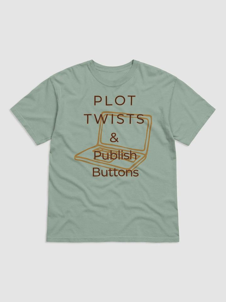 Plot Twists and Publish Buttons – A Must-Have Shirt for Writers product image (2)