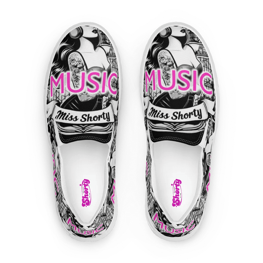 Miss Shorty Music Slip Ons product image (1)
