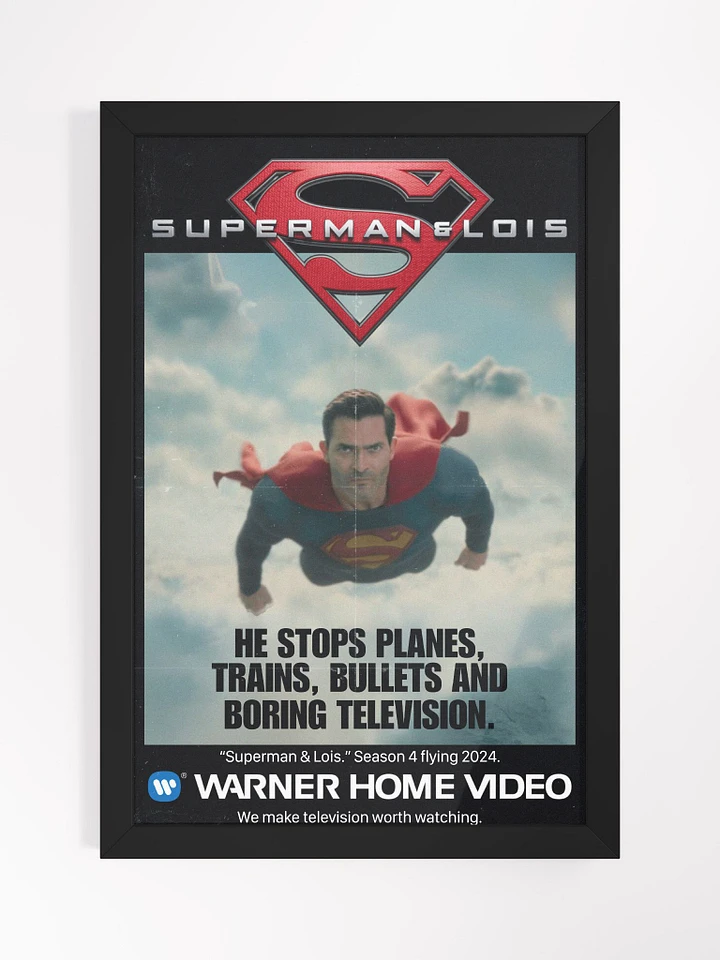 1980s Warner Home Video Superman & Lois Framed product image (2)
