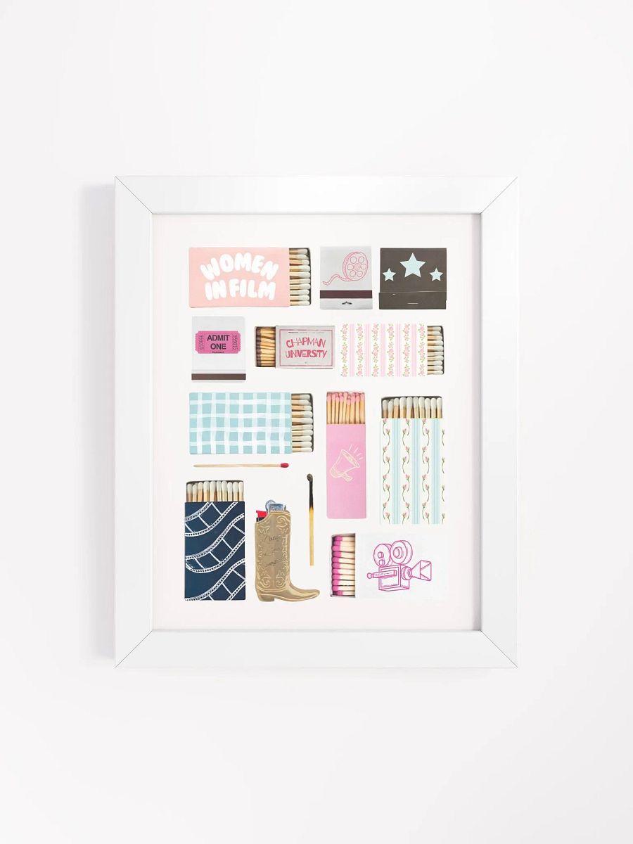 Wif Matchbook Framed Poster product image (84)