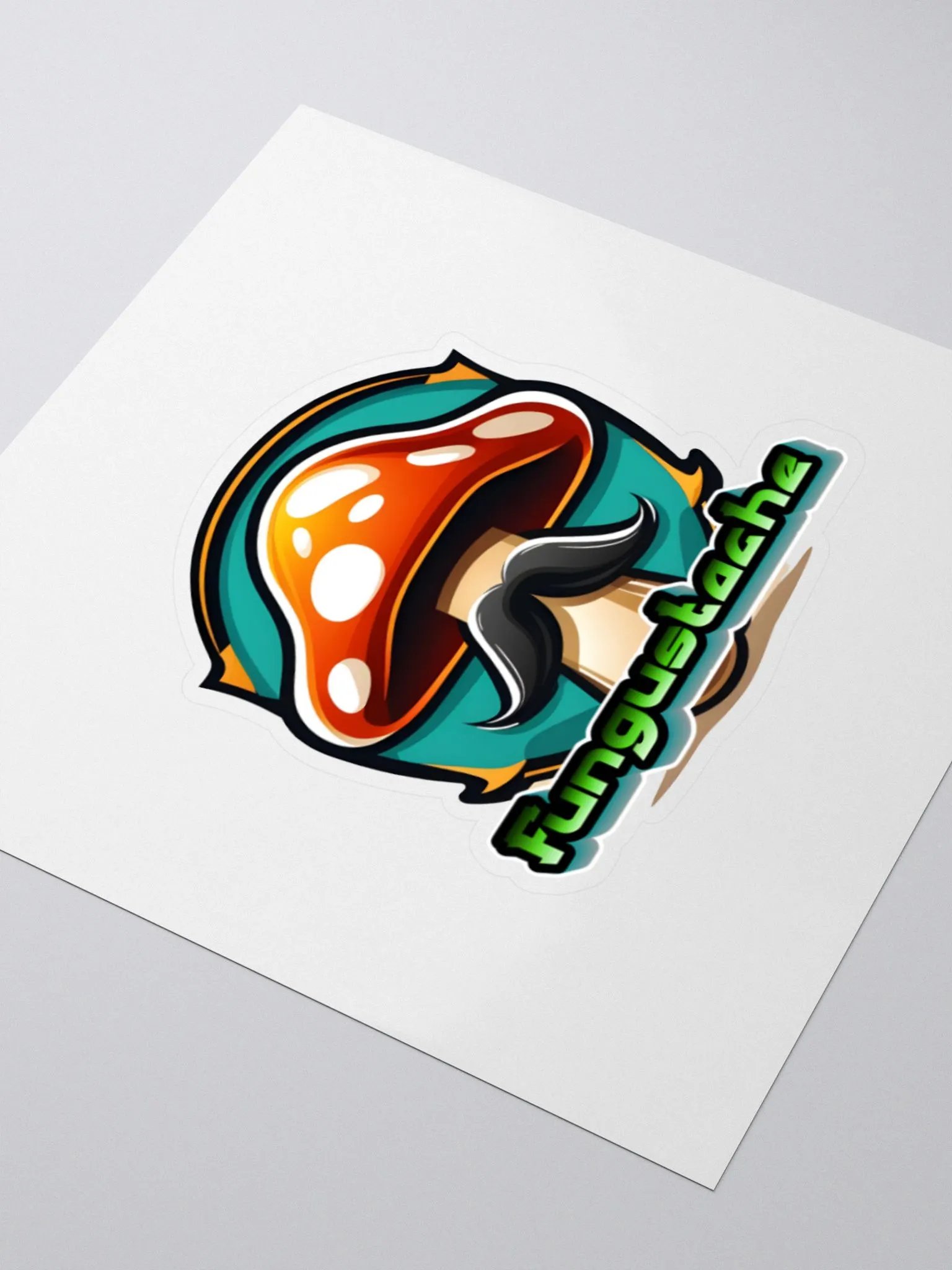Fungustache Fun Vinyl Stickers product image (3)