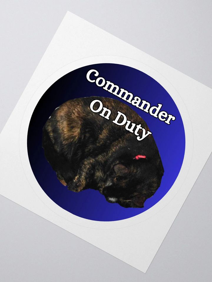 Commander On Duty Obi Sticker product image (5)