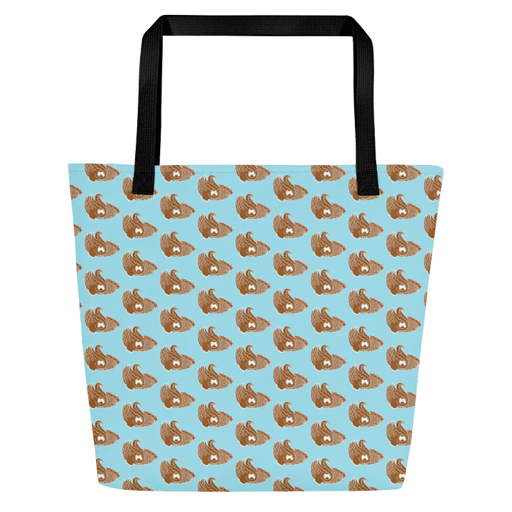Gingerbread Cuttlefish Blue Tote product image (2)