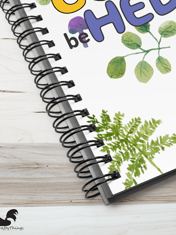 Be Cool Be Hedgy Hedgehog Notebook product image (2)