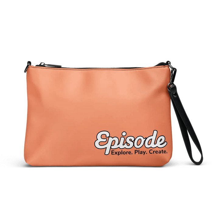 Episode All Over Print Crossbody Bag Orange With White Logo product image (1)