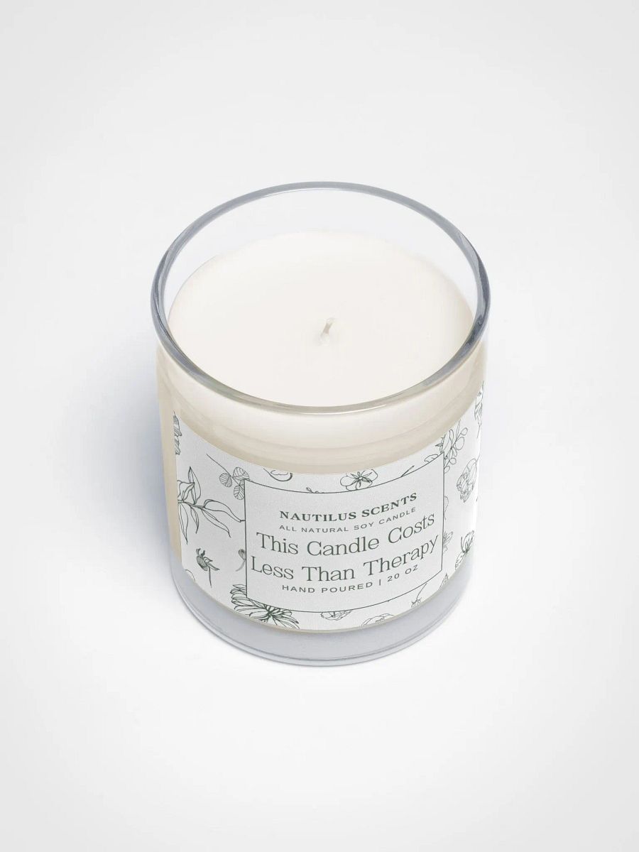 Less Than Therapy Nautilus Soy Wax Candle product image (3)