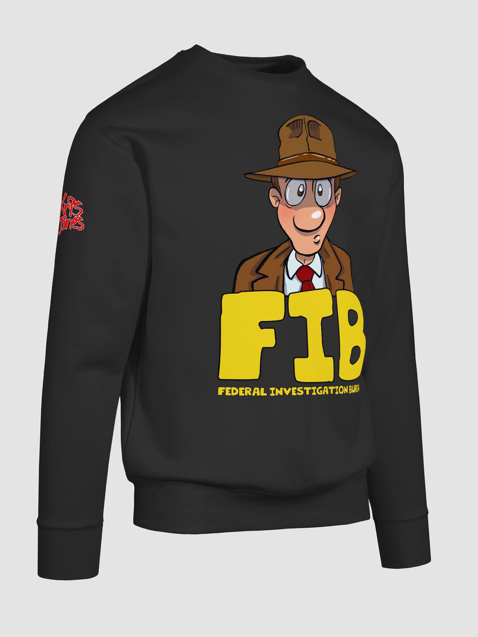 FIB FEDERAL INVESTIGATION BUREAU deluxe sweatshirt product image (74)
