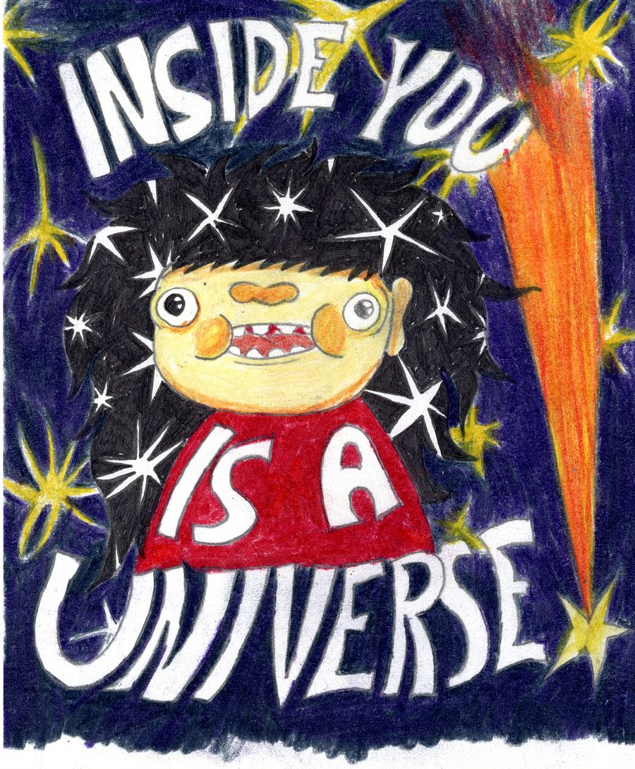 A6 Print! Inside You Is A Universe product image (1)