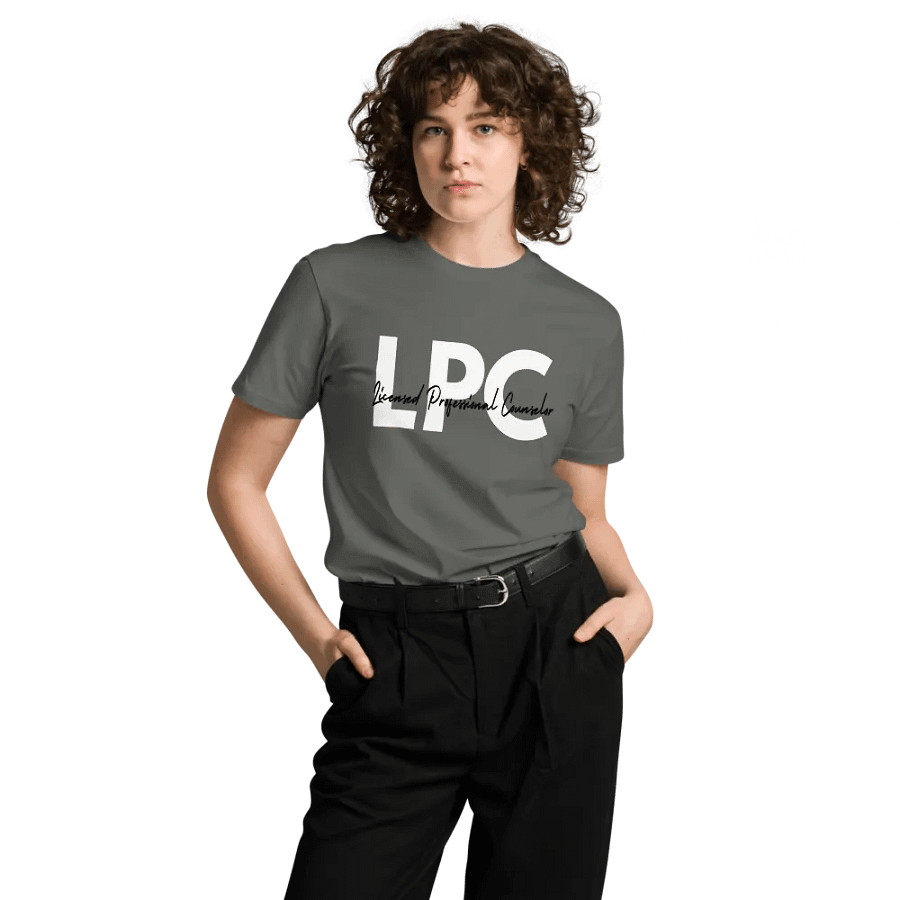 Licensed Professional Counselor LPC Unisex Premium T-Shirt product image (4)