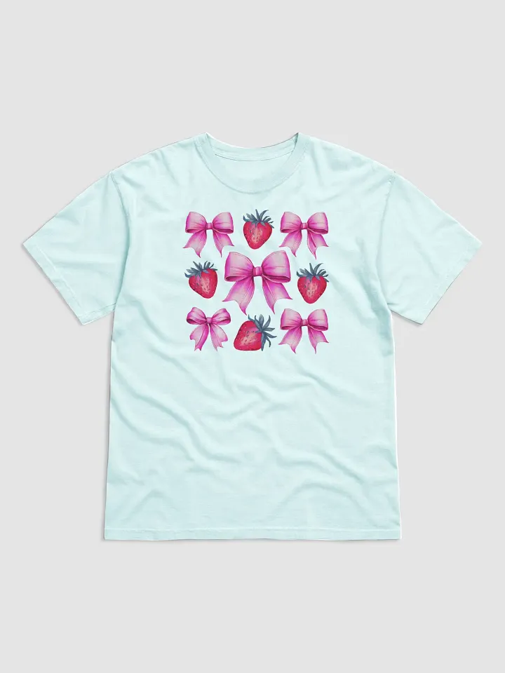 Whimsical Strawberry and Bow Collection T-Shirt product image (13)