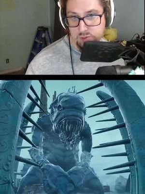 Eldritch deities also enjoy their snackies #TheShore #videogames #streamer #eldritchhorror #dagon #KeepSmiling 