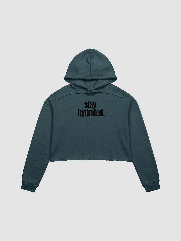 Stay Hydrated Crop Hoodie product image (1)