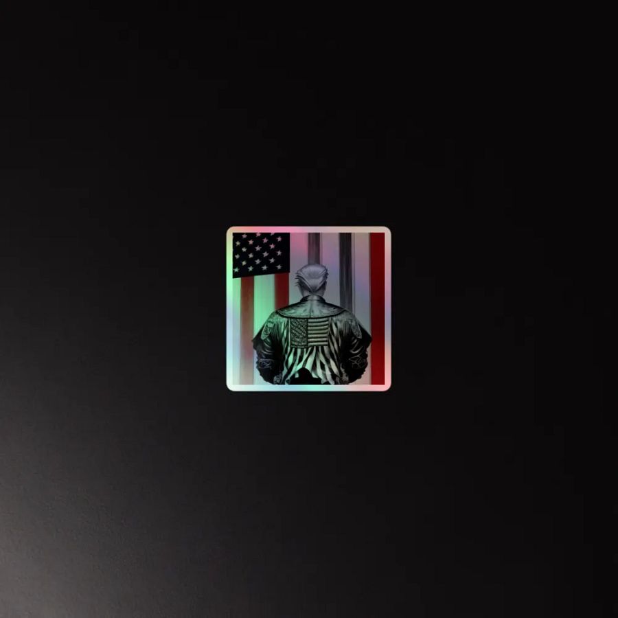 Ride or Die Holographic Sticker product image (4)