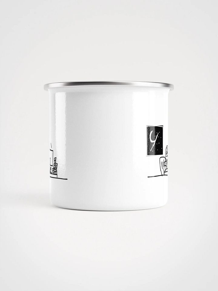Over Productive Enamel Mug product image (2)