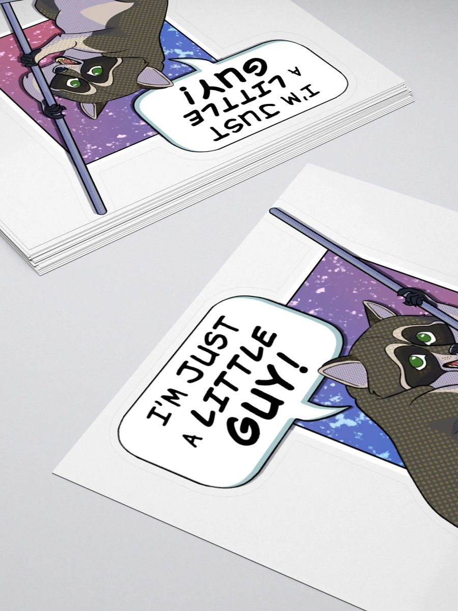 Guy the Racoon Sticker product image (10)
