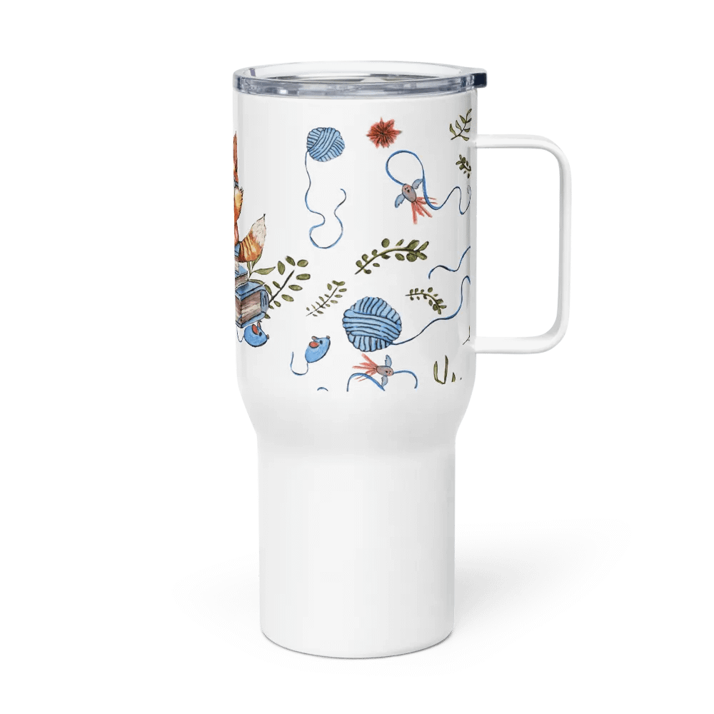 Playful Kitty Travel Mug product image (4)