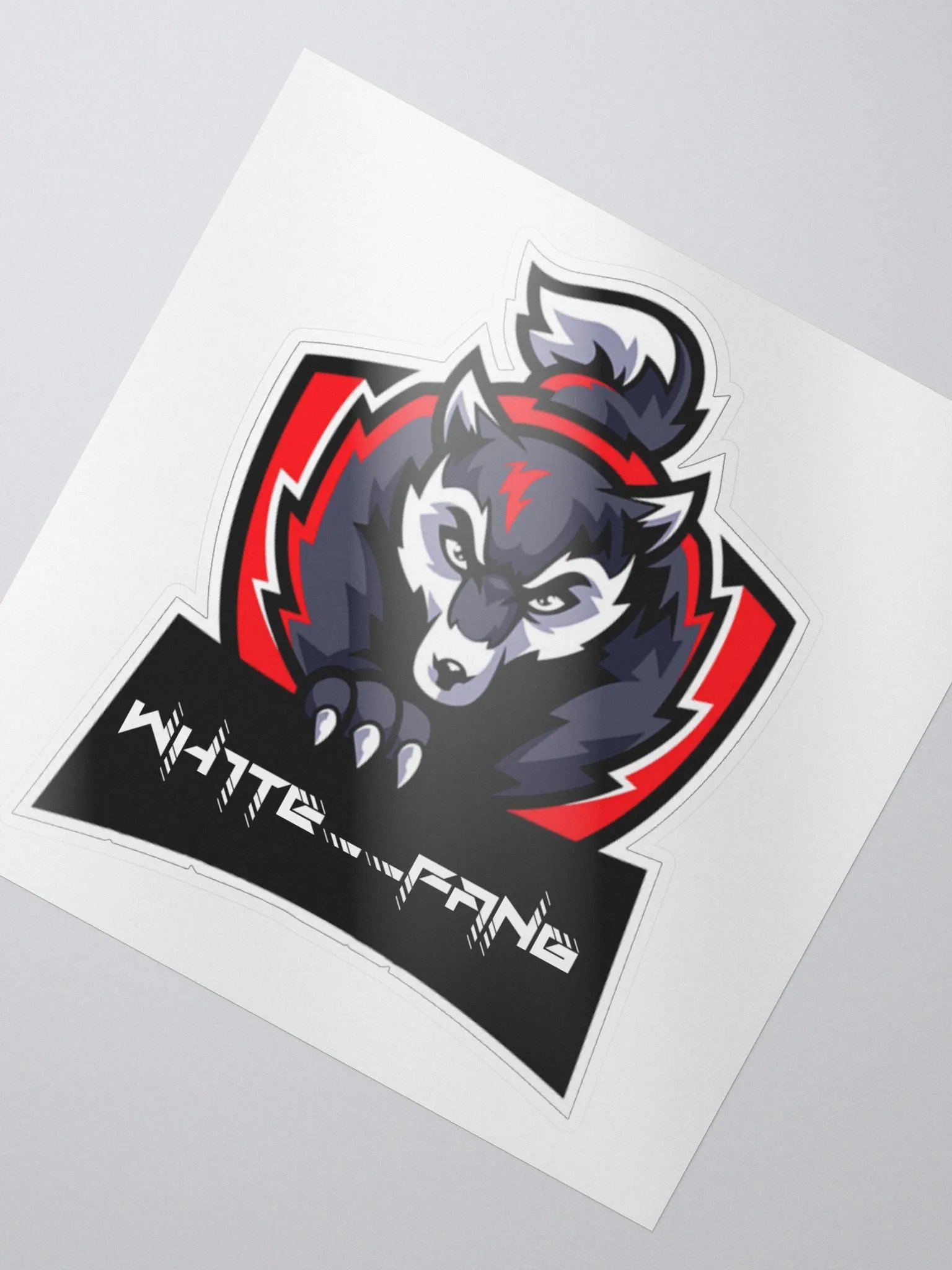 WH1TEFANGTTV Stickers product image (2)
