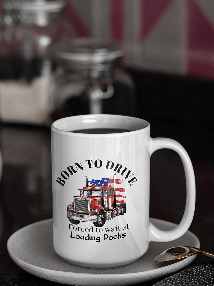 Patriotic Trucker's Pride Mug product image (1)
