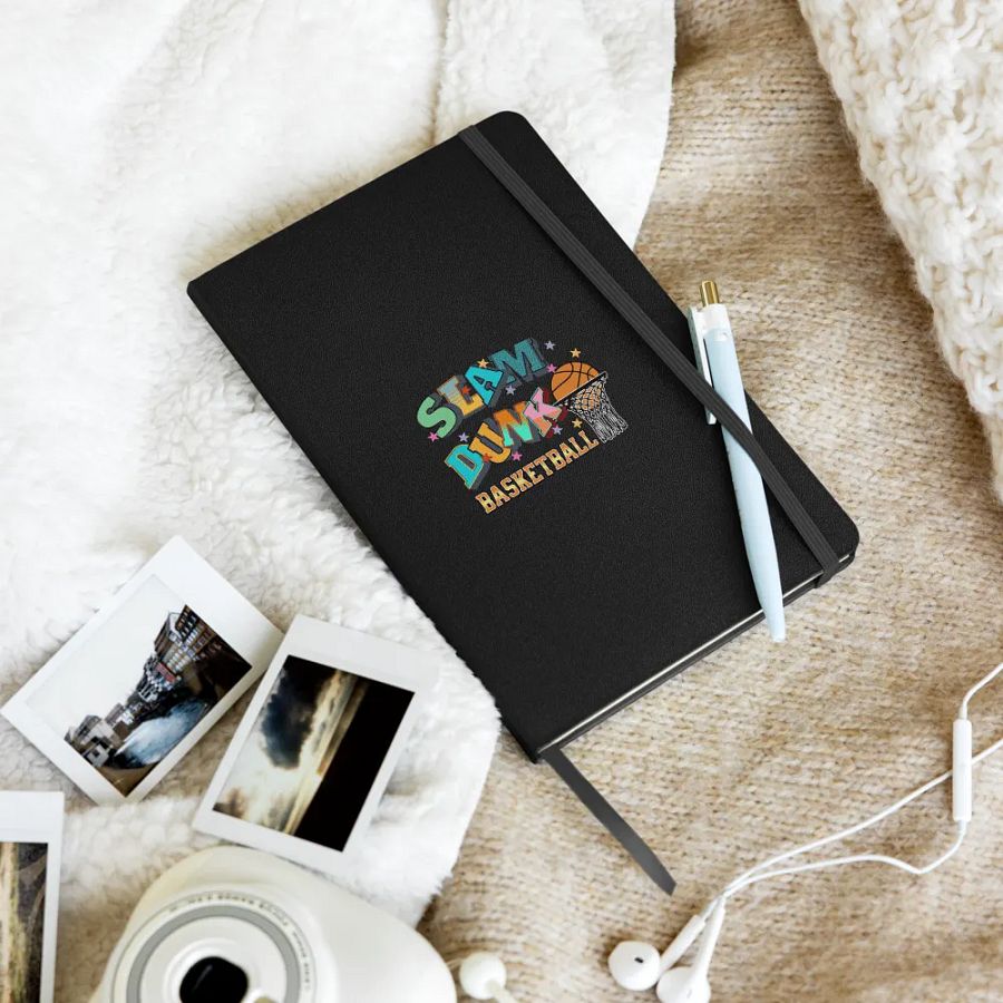 Basketball Slam Dunk Black Notebook product image (9)