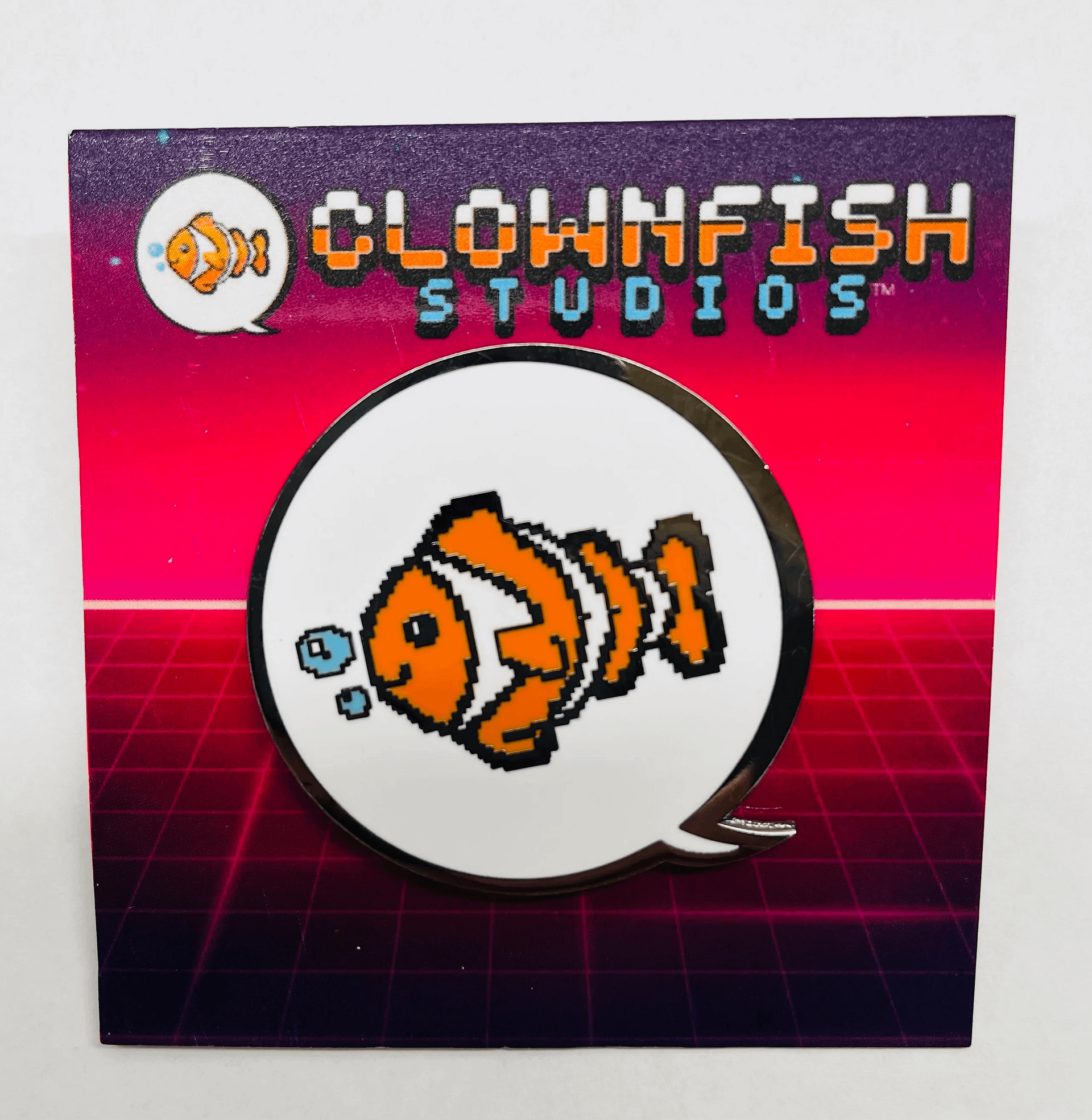 Official Clownfish TV Enamel Pin (Version 2) product image (1)