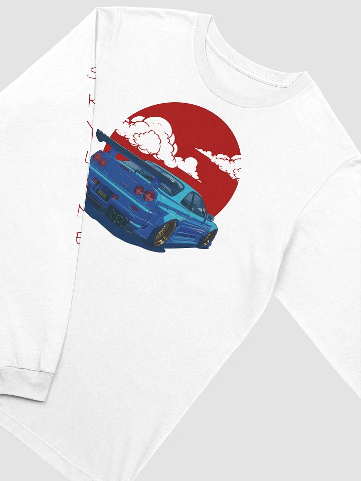 SKYLINE Bold Red Long Sleeve T-Shirt product image (6)