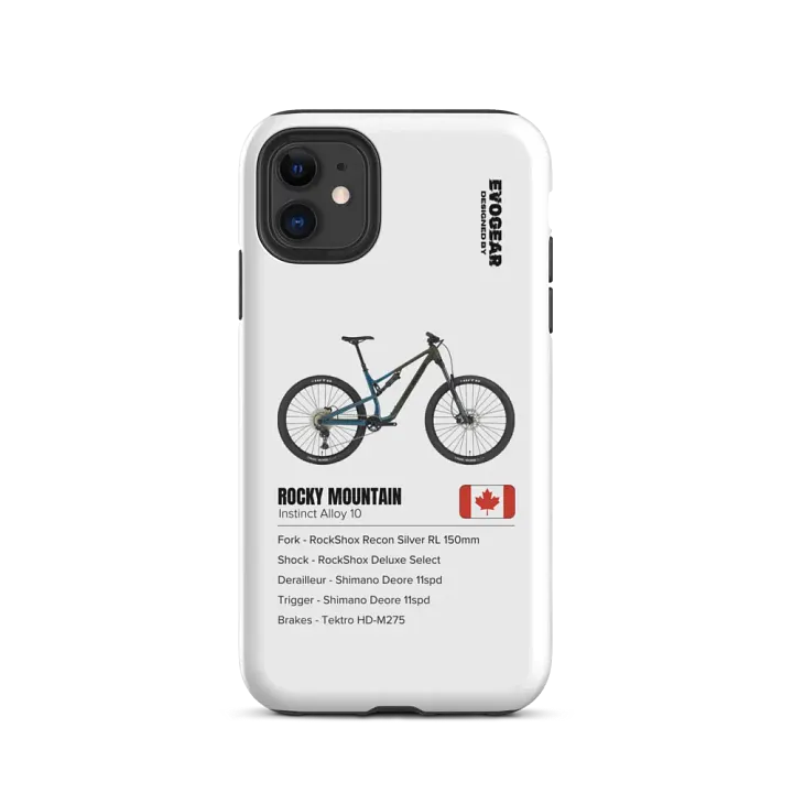 White Rocky Mountain Instinct Alloy 10 iPhone Case product image (2)