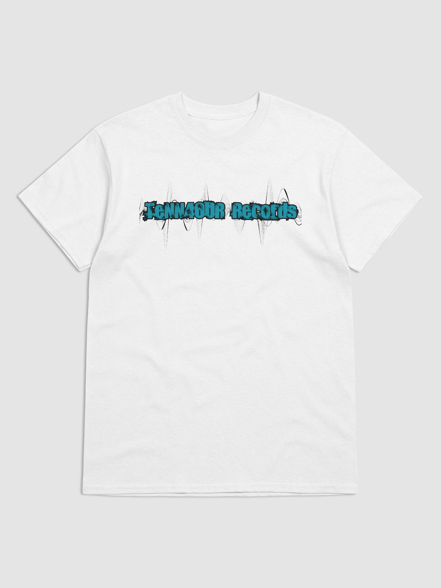 TeNN4OUR Records Logo T-Shirt (Blue) product image (1)