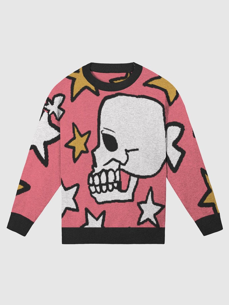 skull pink knit product image (4)