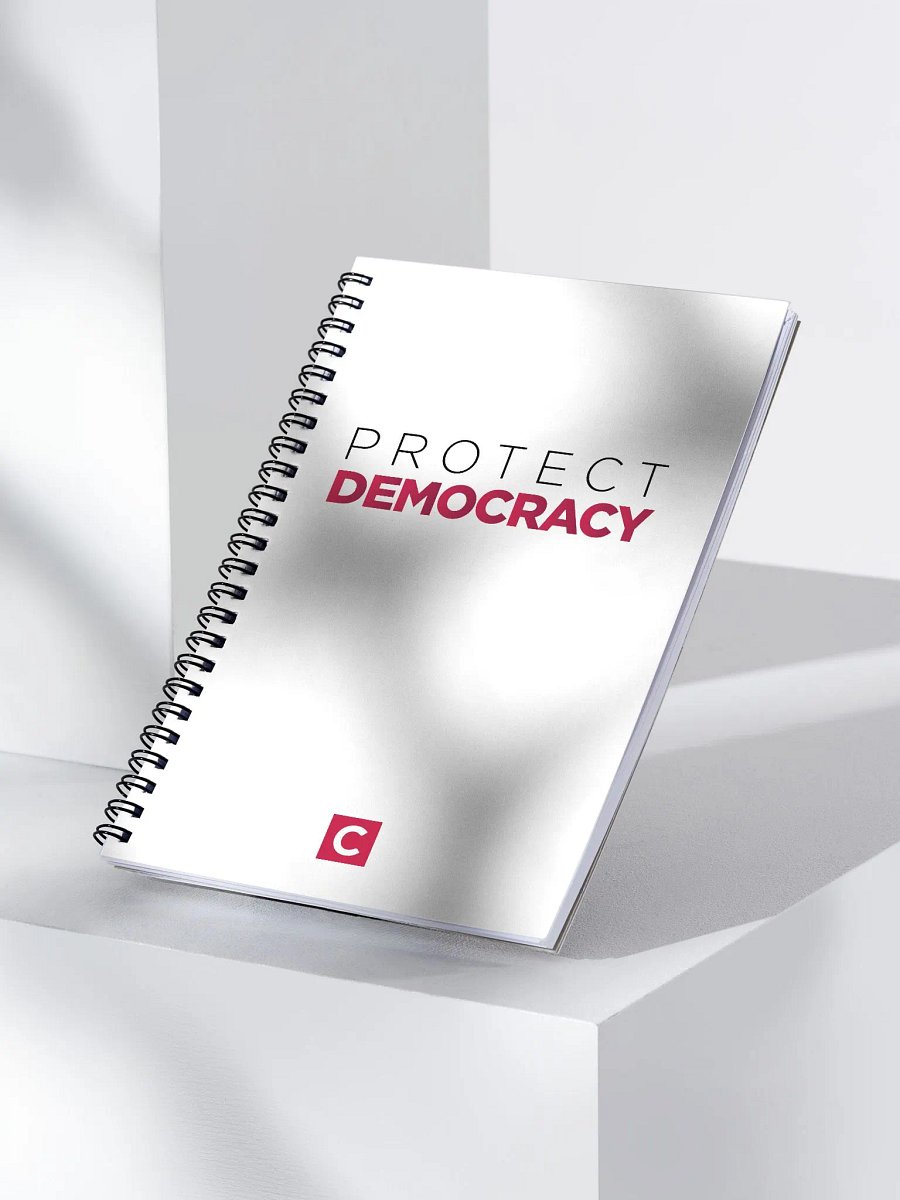 "Protect Democracy" Notebook product image (3)