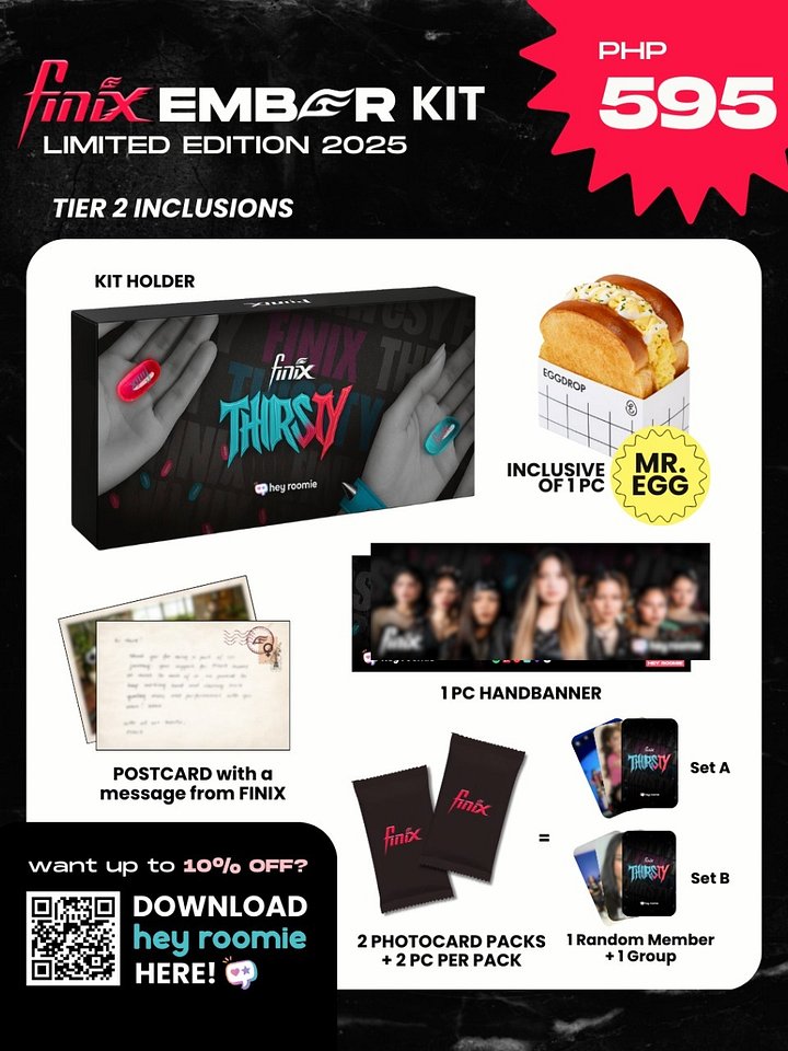 Collectors’ Box Kit - Limited Edition FINIX Ember Kit (2025 Pre-Debut) product image (1)