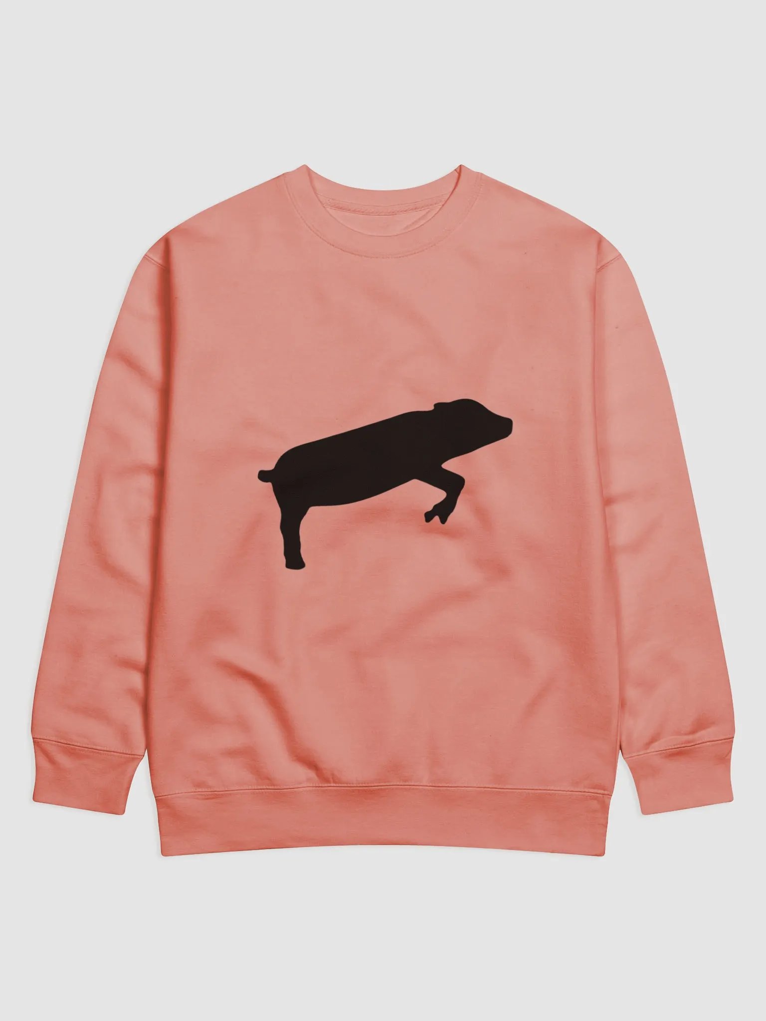 Leaping Pig BLACK (Cotton Heritage Premium Sweatshirt) product image (13)