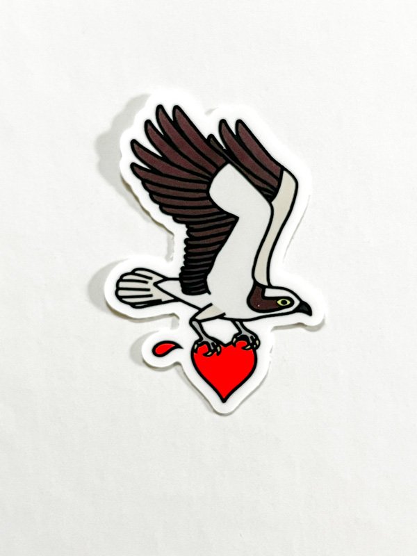 Osprey Heart Sticker product image (1)