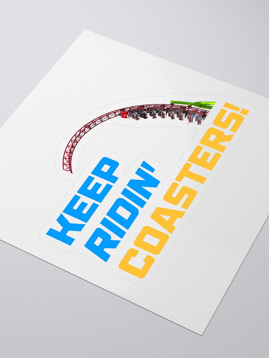 Keep Ridin' Coasters: Classic Sticker product image (3)